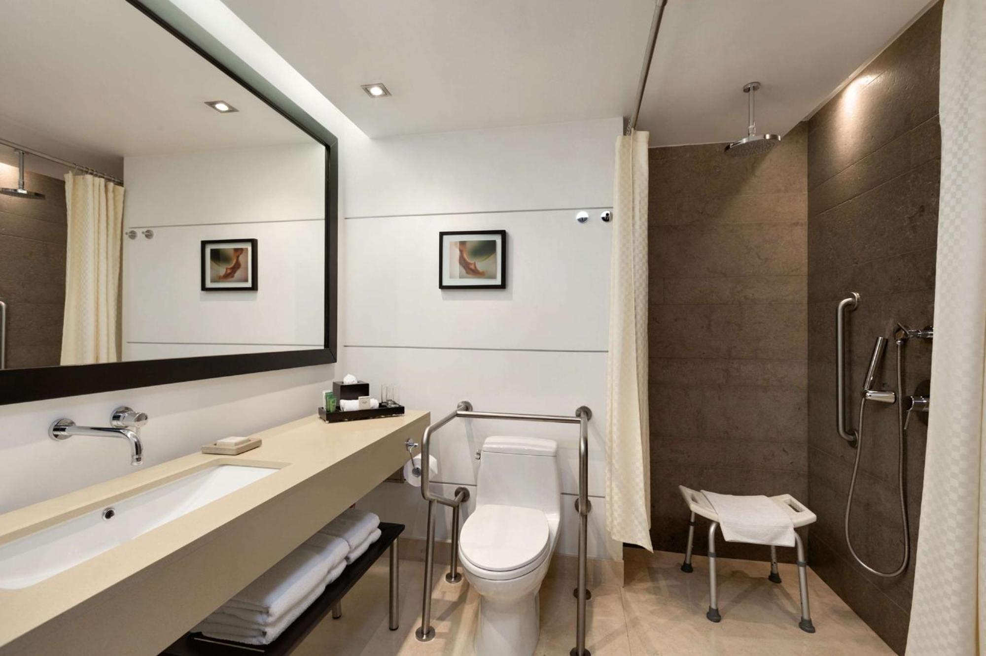 Chambre Lit Queen-size - Accessible aux Personnes à Mobilité Réduite